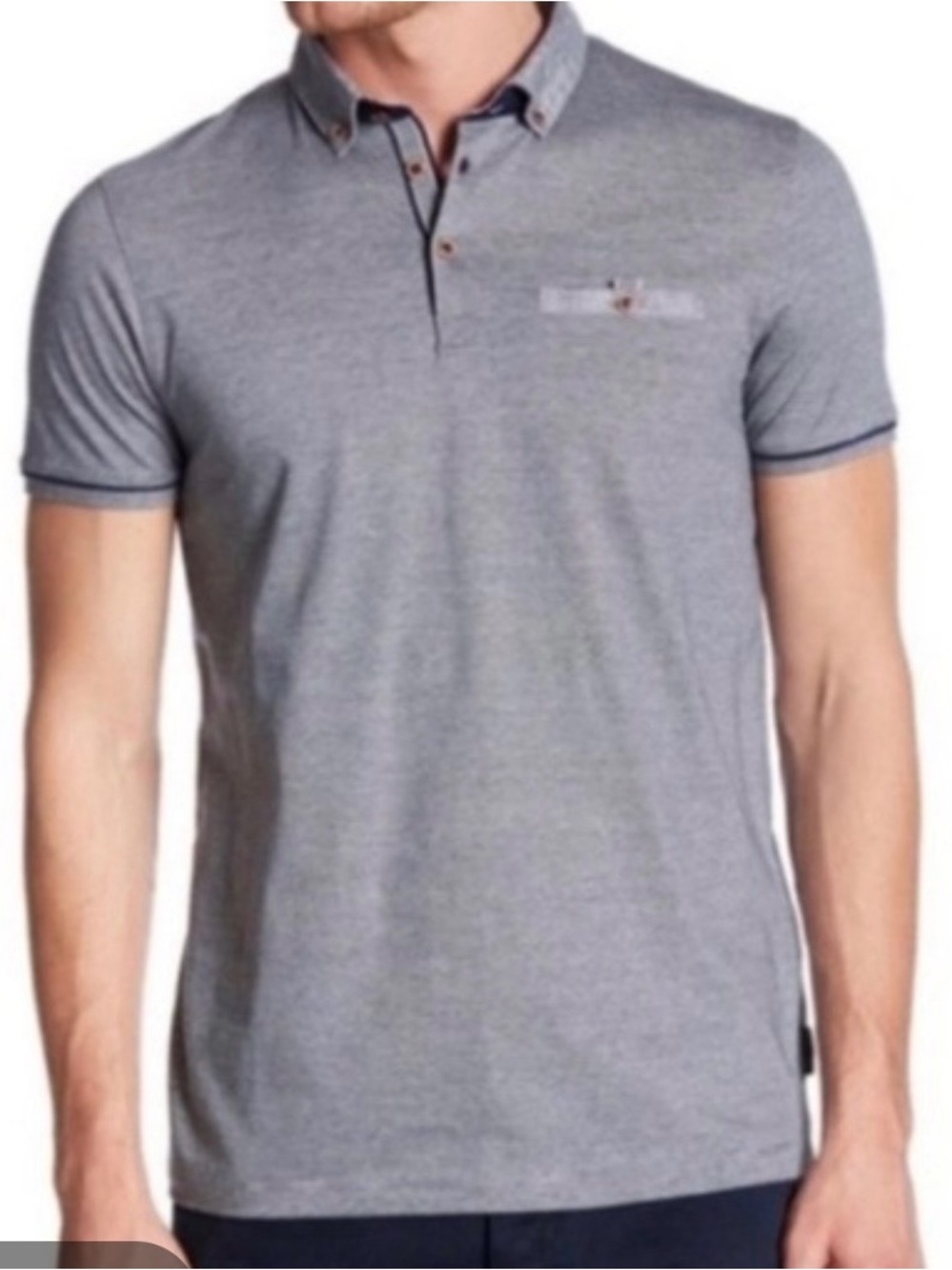 Ted Baker Trynor blue polo shirt